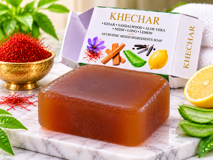 KHECHAR Ayurvedic Mixed Ingredients Soap
