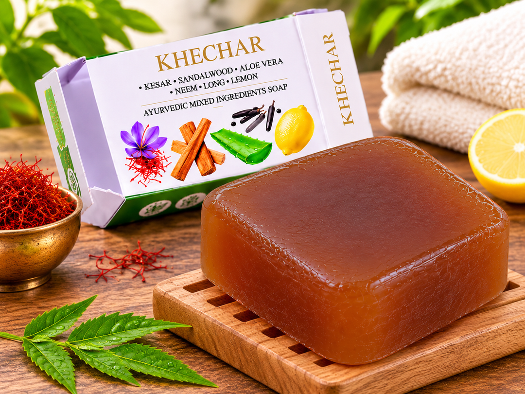 KHECHAR Ayurvedic Mixed Ingredients Soap