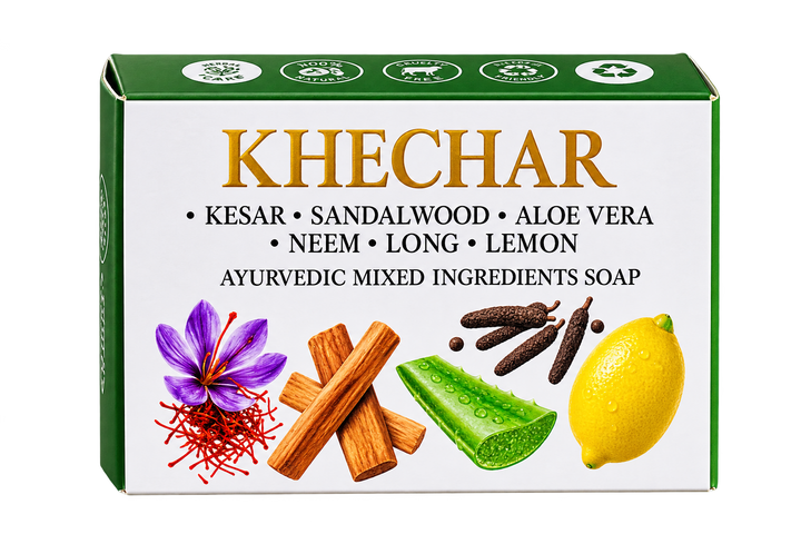KHECHAR Ayurvedic Mixed Ingredients Soap